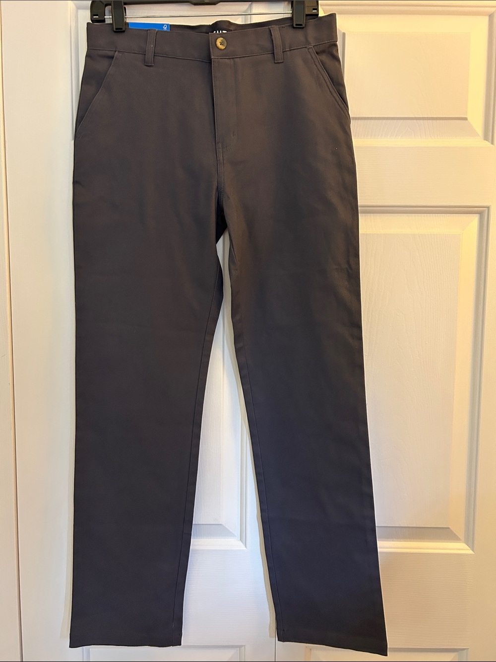 French Toast Boys Straight Chinos — Charcoal Gray. NWT